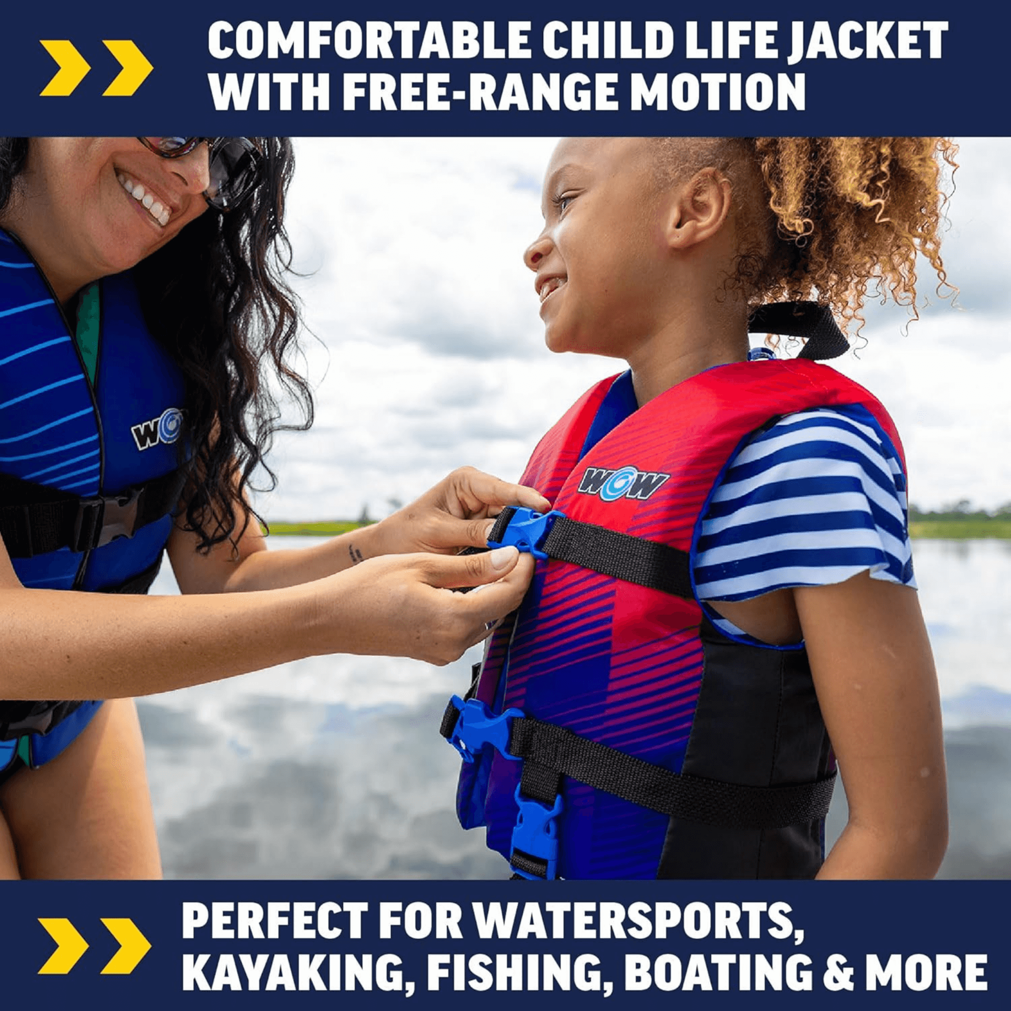 WOW Watersports Child Life Vest