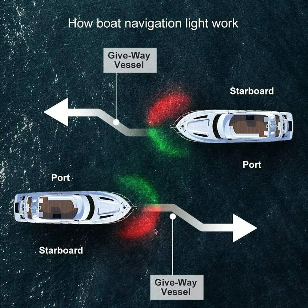 Navigation Light LED Bow Marine Front 