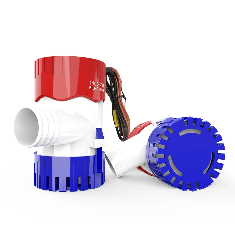 1100GPH 12V Electric Marine Submersible Bilge Sump Water Pump For Boat