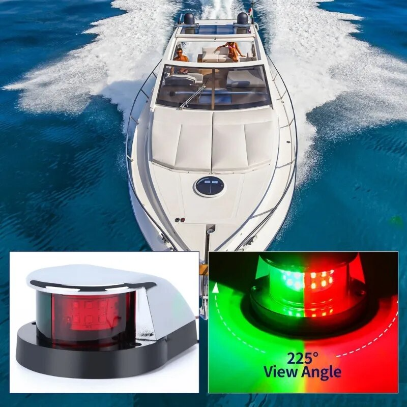 Navigation Light LED Bow Marine Front 