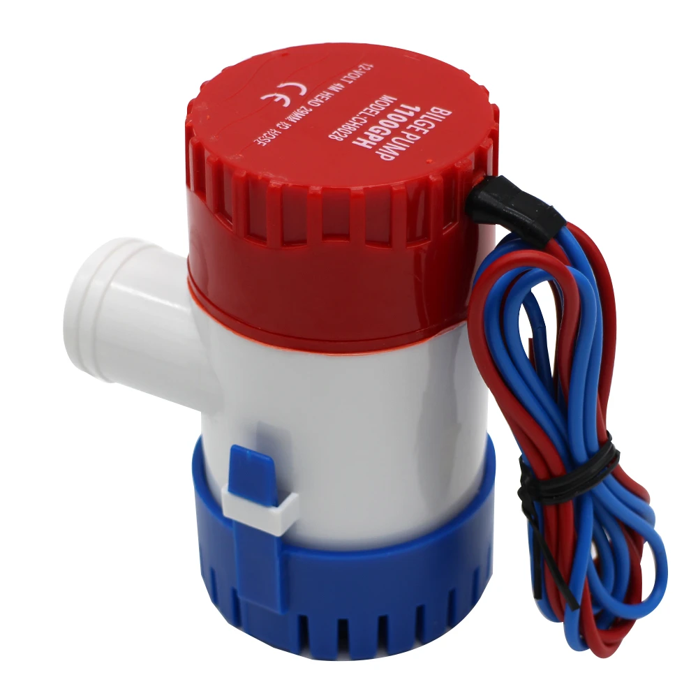 1100GPH 12V Electric Marine Submersible Bilge Sump Water Pump For Boat