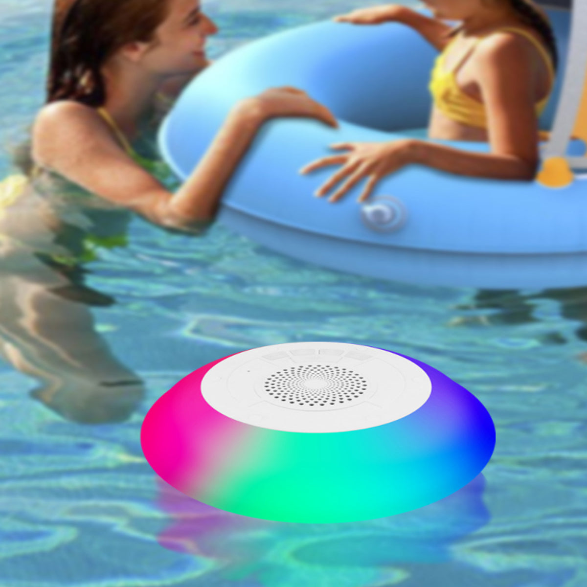 Floating Bluetooth LED Enabled Waterproof Speaker