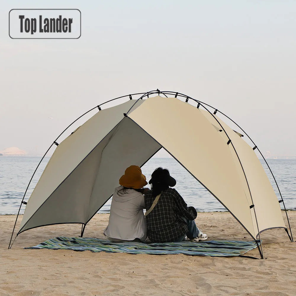 Lightweight 2–4 Person Camping Tent for Beach Park 