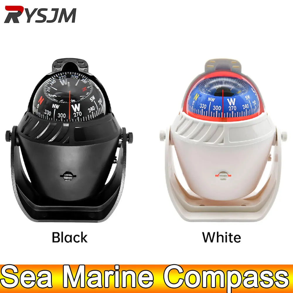 Waterproof Compass With Electronic LED Light Nautical
