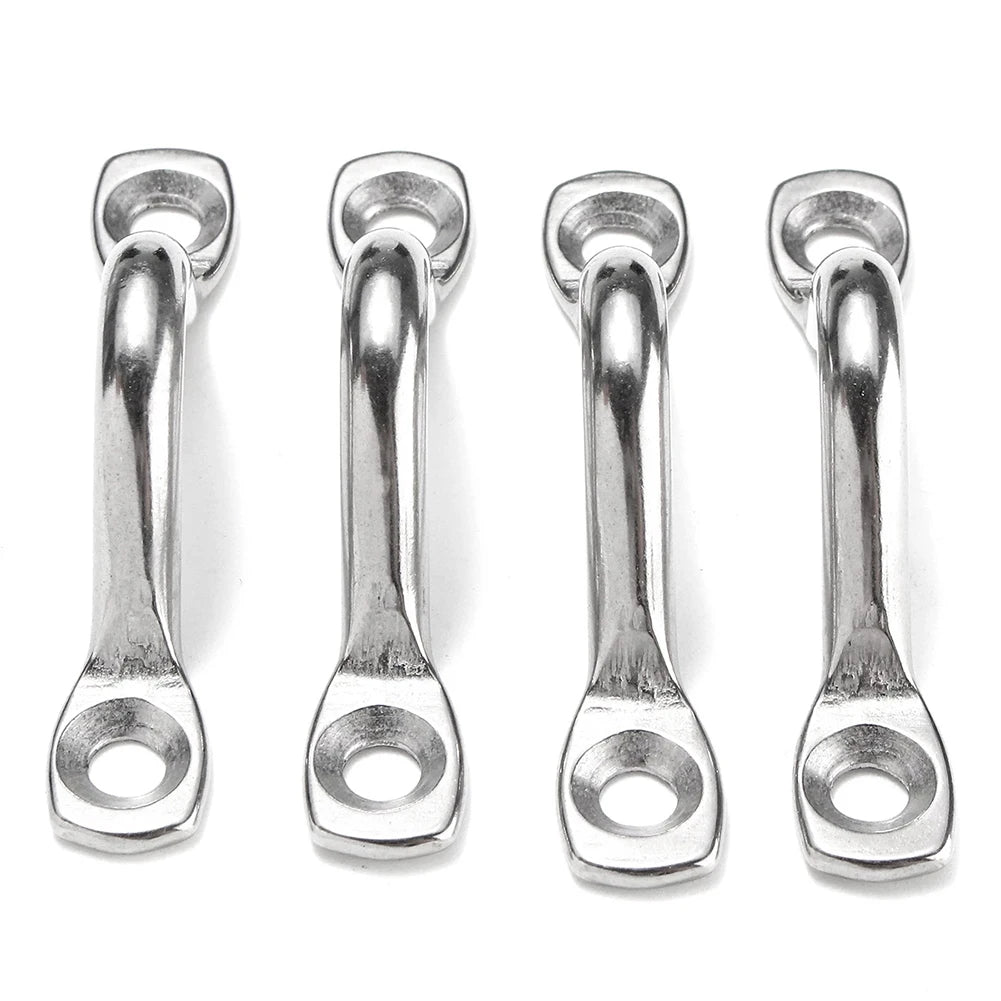 4pcs Handle 5mm Stainless Steel Wire Eye Strap Tie Down