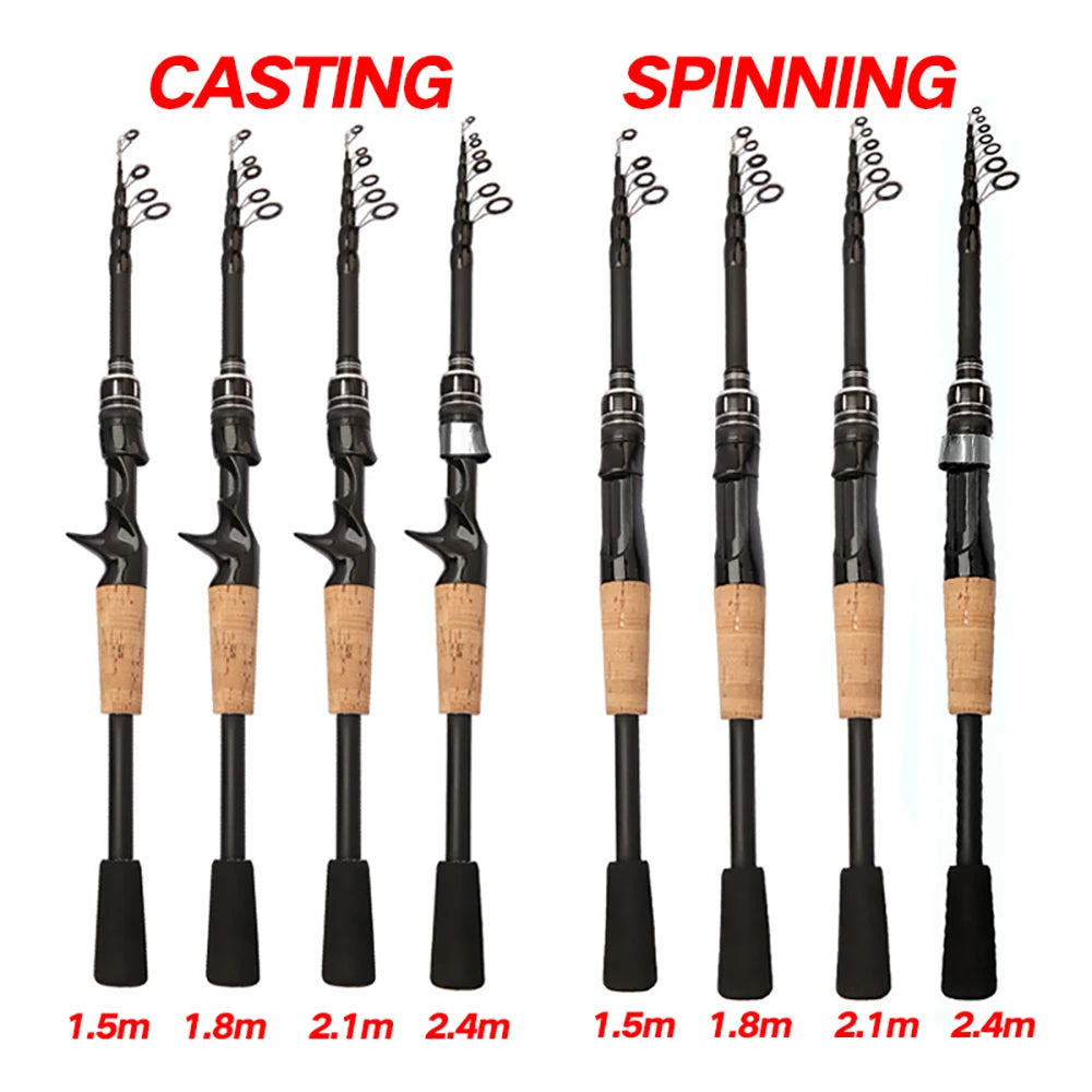 Telescopic Lure Rod 