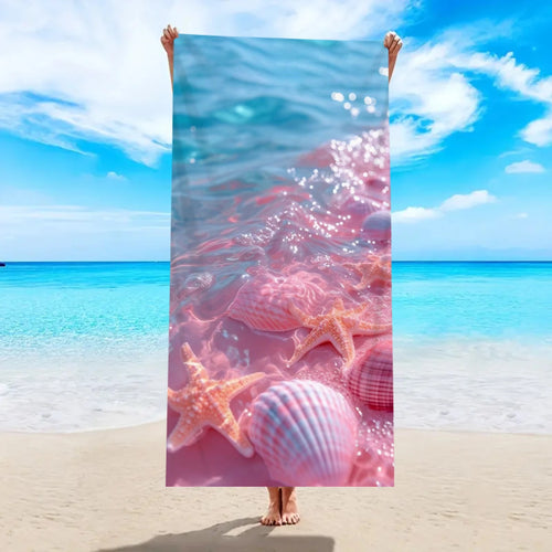 Ocean element beach towel