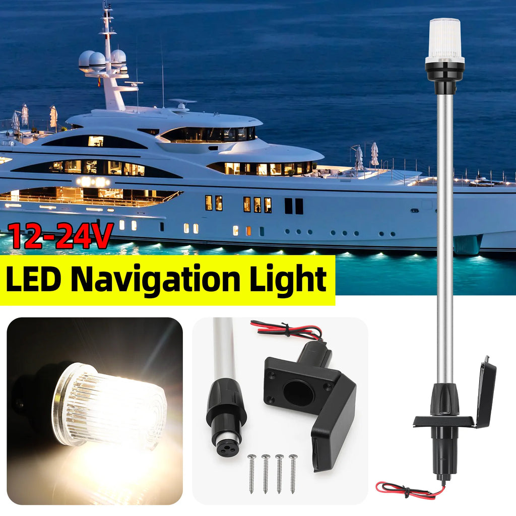 12V-24V LED Navigation  Light 22 Inch Anchor Lamp