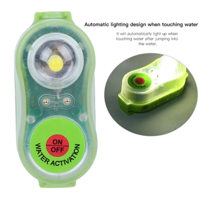LED Seawater Activated Life Jacket Light Safety Vest for Adult