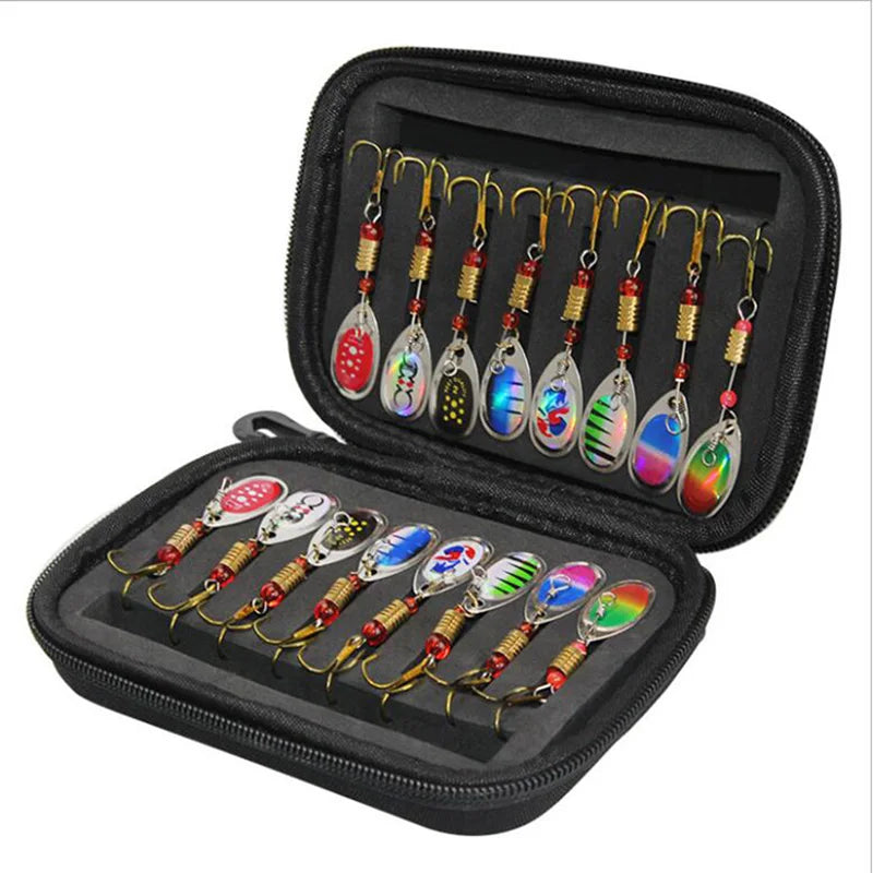 Metal Spoon Fishing Lures, Spinner Bait, Sequins Lure