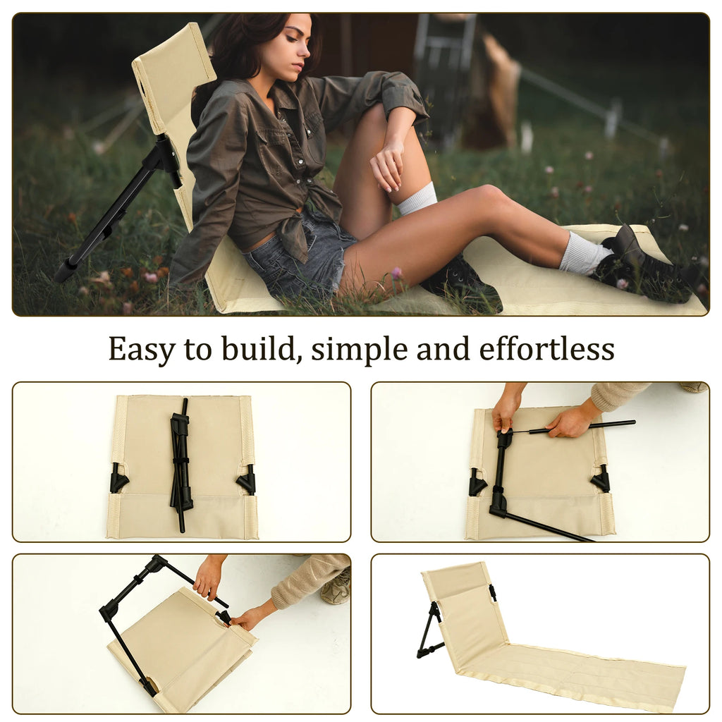 Outdoor Foldable Floor Chair