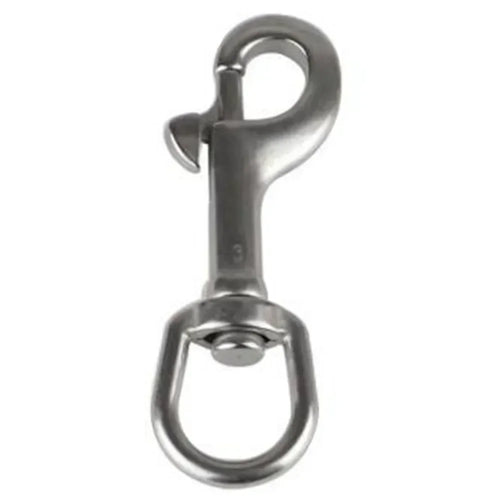 1PC 316 Stainless Steel Swivel Eye Bolt Spring Snap Hook