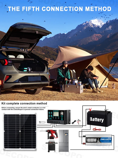 10000W Complete Solar Power Kit