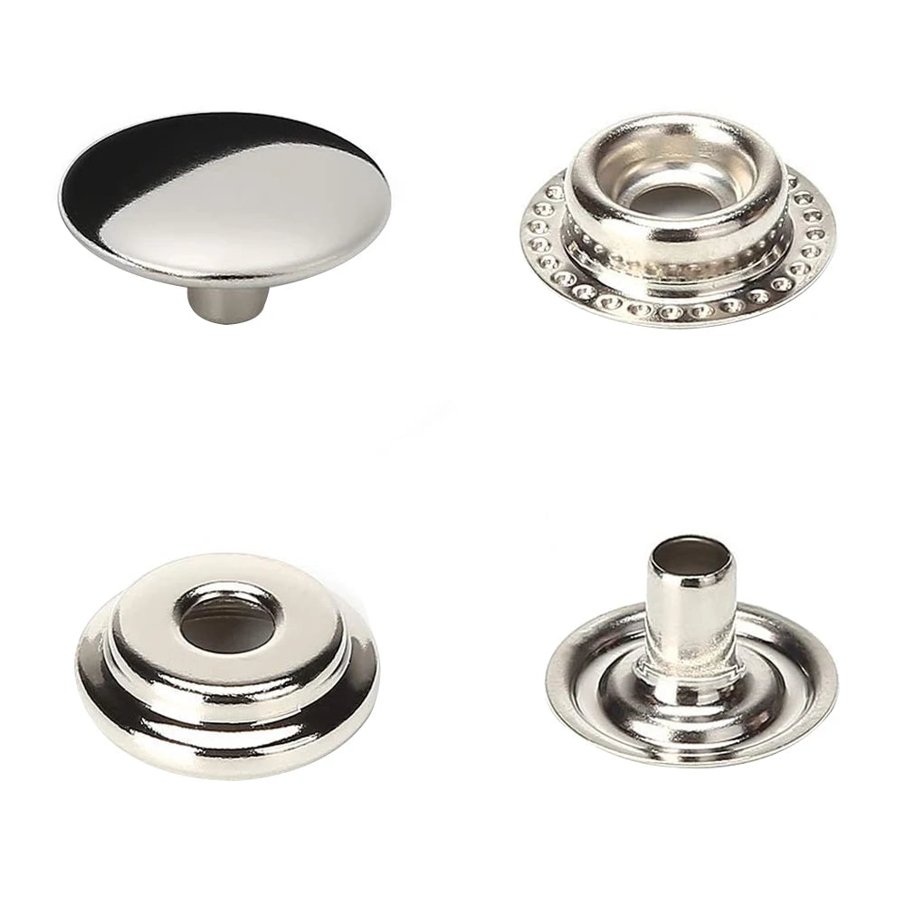 100pcs 15mm Snap Kit - 25 Sets