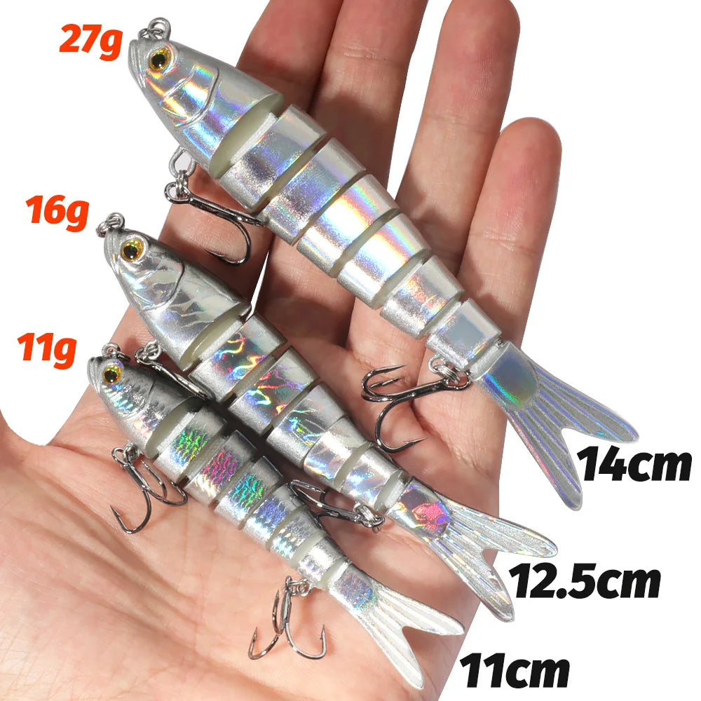 Swimbait Multi Joint Lure Slow Sinking Bionic