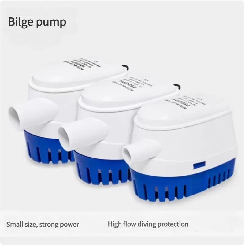 12V/24V Auto Bilge Pump 600-1100GPH
