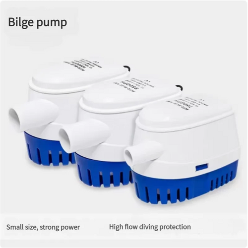 12V/24V Auto Bilge Pump 600-1100GPH