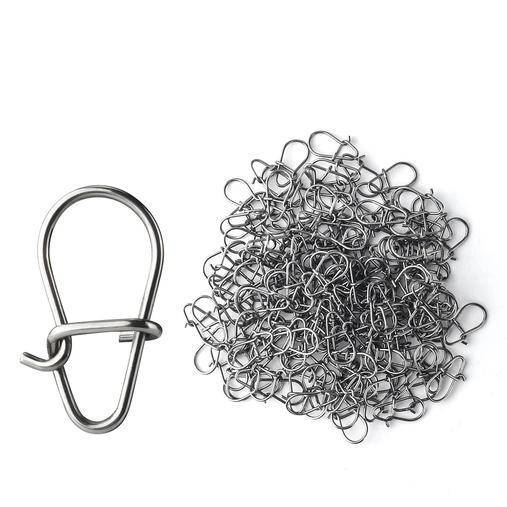 100X Fishing Hook Snap Pin 304 Stainless Steel