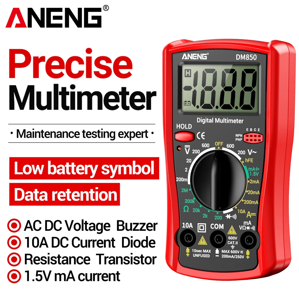 Digital Multimeter Professional AC/DC