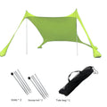 Windproof Awning Outdoor Beach Sun Shade UV