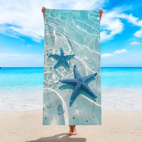 Ocean element beach towel