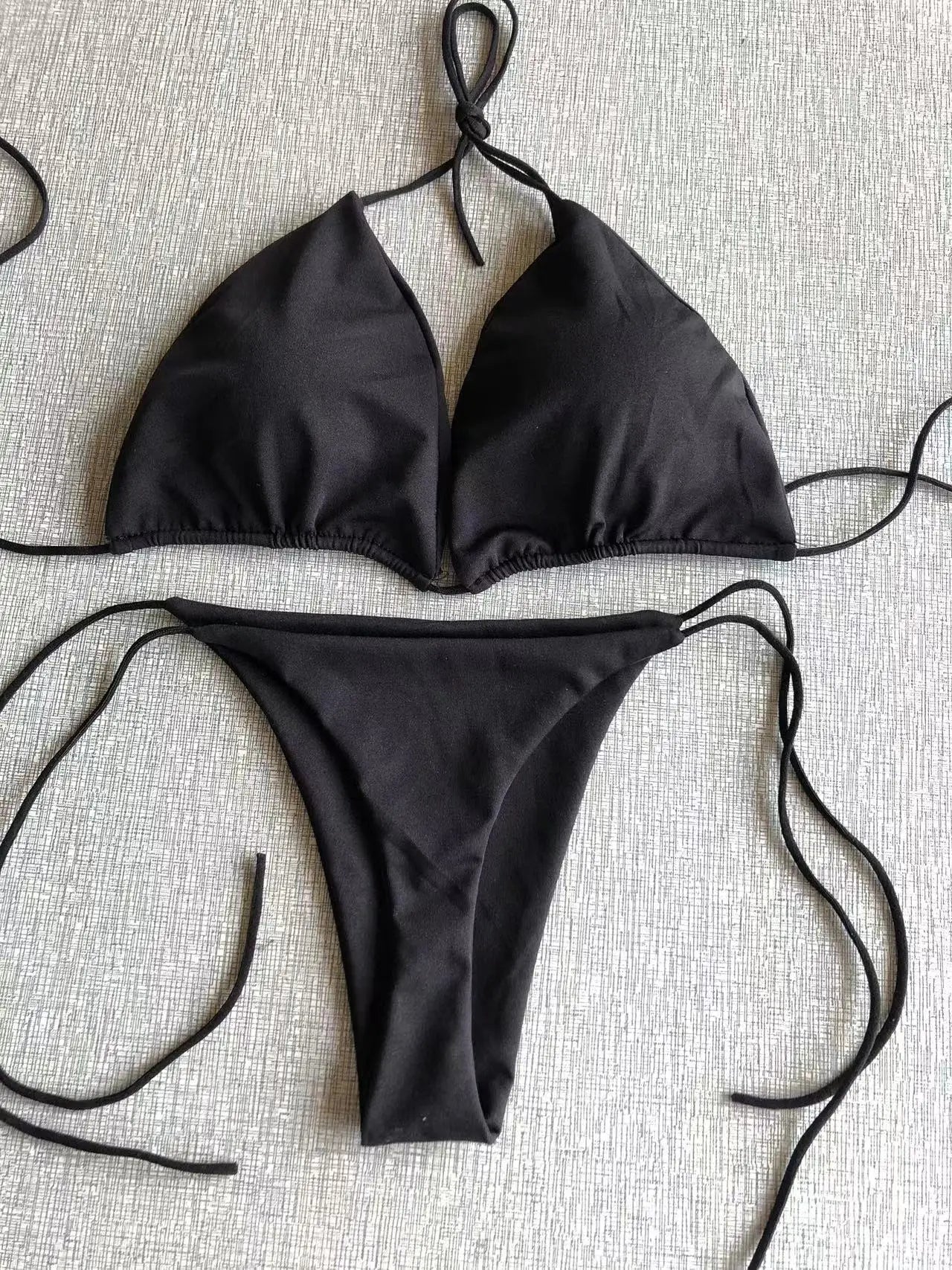 Women Bikini Tie-Up Two Piece Swimsuit
