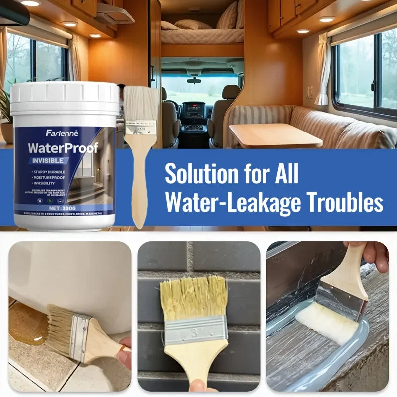 Transparent Waterproof Sealant, Nano Leak-Proof