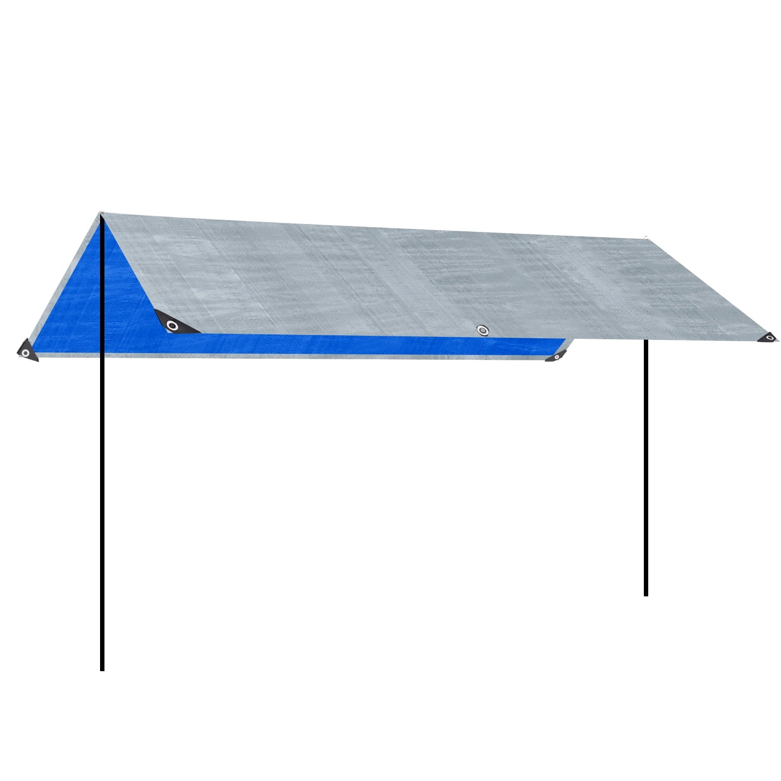  Waterproof Tarp Thick Tarpaulin Ideal for Canopy Tents Boats RV
