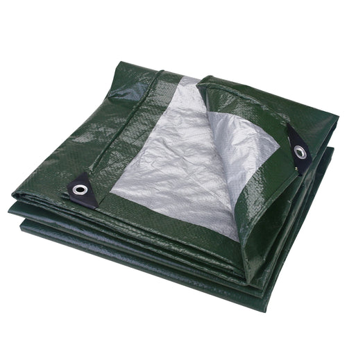Large Waterproof Tarp Thick Tarpaulin Ideal for Canopy Tents Boats RV