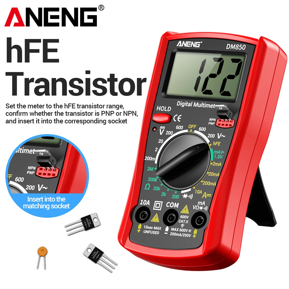 Digital Multimeter Professional AC/DC