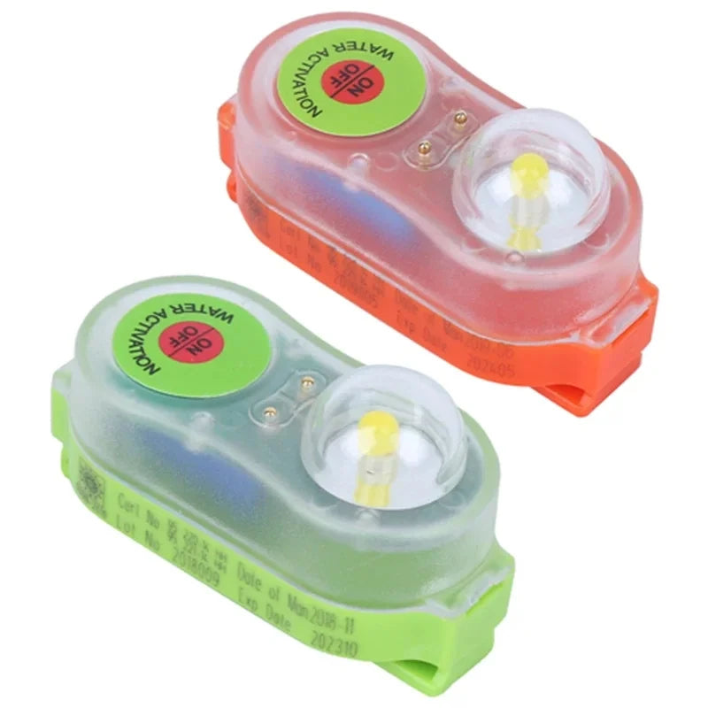 LED Seawater Activated Life Jacket Light Safety Vest for Adult