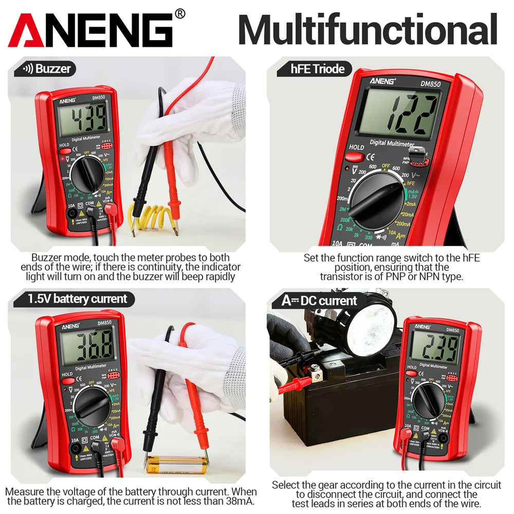 Digital Multimeter Professional AC/DC