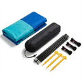 Wind-Resistant Beach Shade Tent 150 sq ft