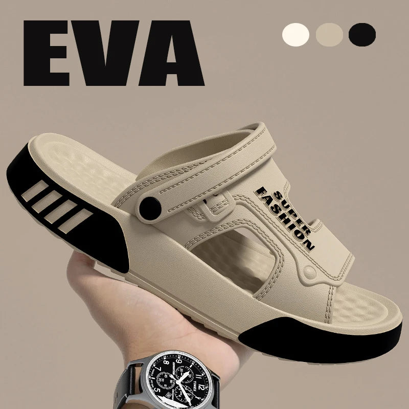 Summer EVA Soft-soled Platform Slides Sandals