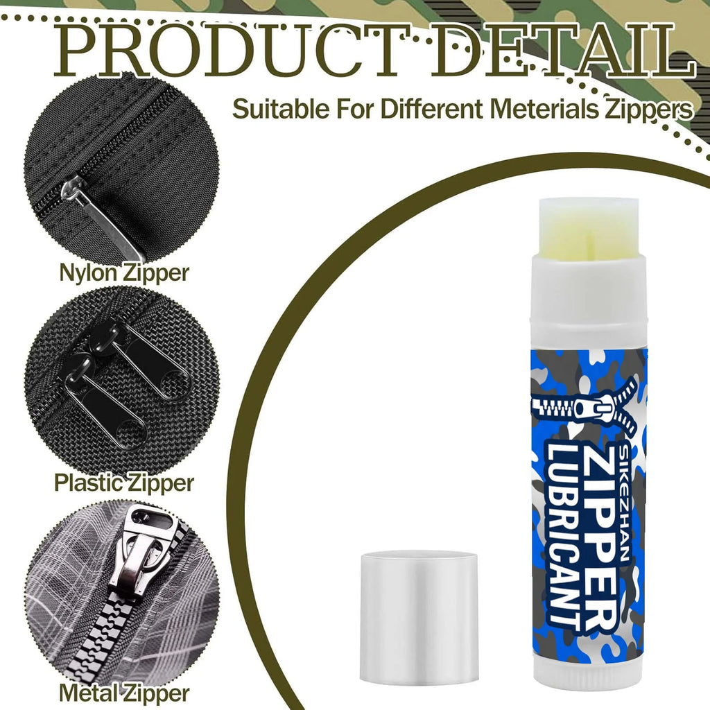 Universal Zipper Lubricant Wax Stick