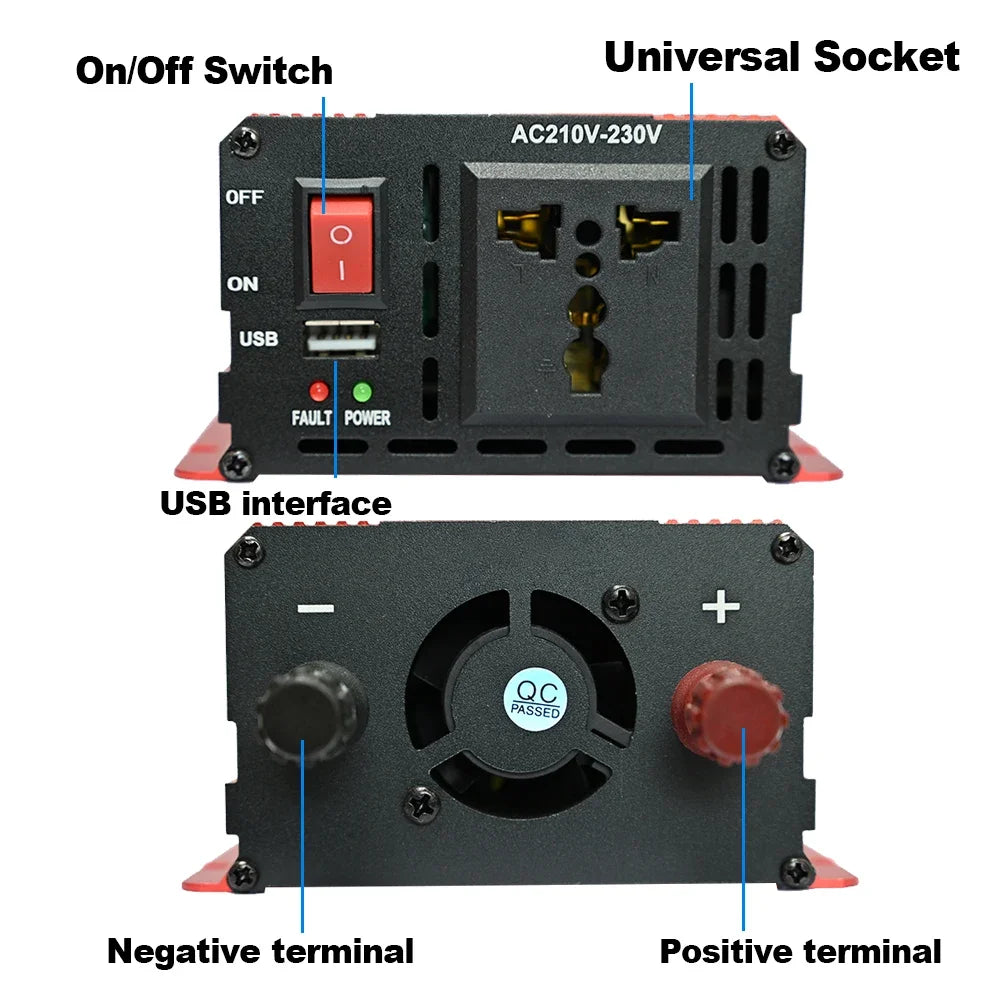 6000W Inverter & Solar System Complete Kit 12V To 110V 100A