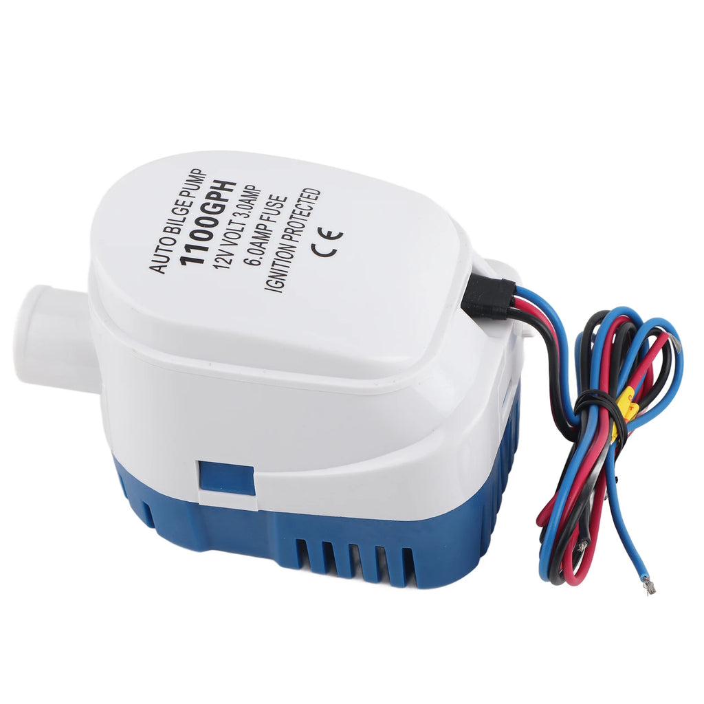 1100GPH Boat 12V Marine Automatic Submersible Bilge Water Pump
