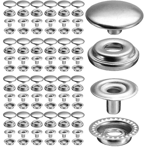 100pcs 15mm Snap Kit - 25 Sets