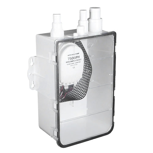 Shower Sump Pump System Boat RV Bilge 12V 750GPH Marine Multi Port