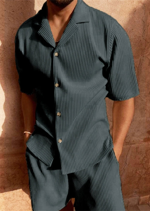 Casual Men Shorts Set