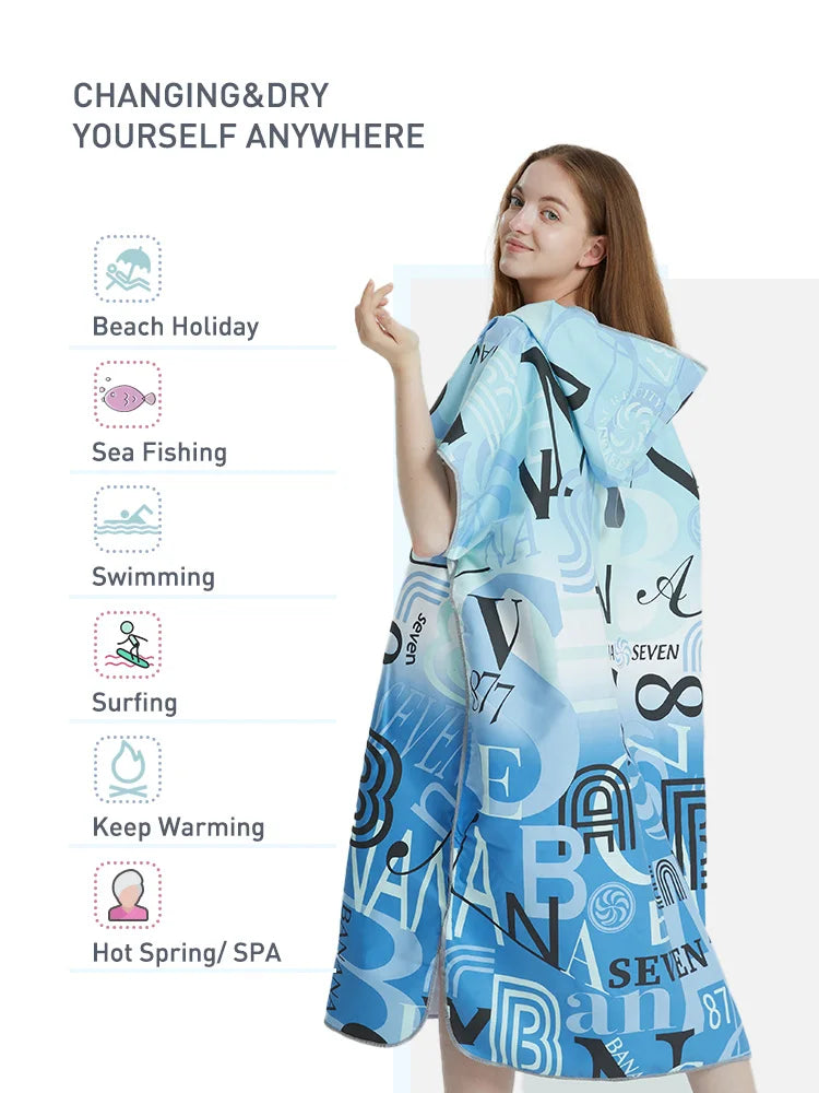 Surf Poncho Towel & Beach Robe