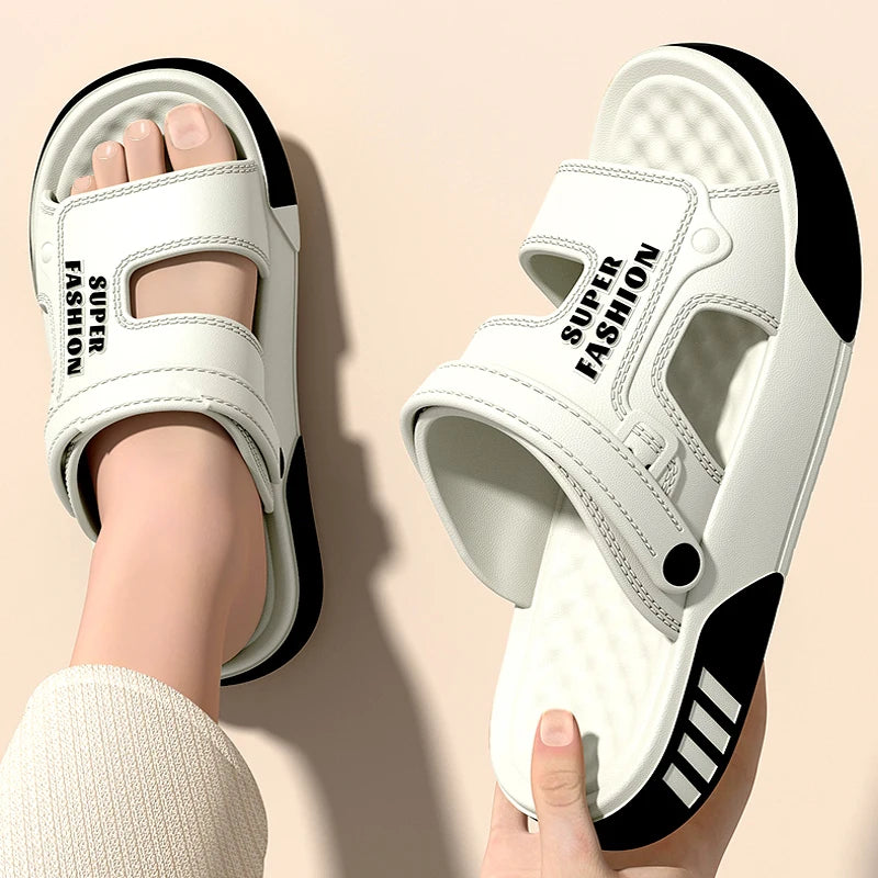 Summer EVA Soft-soled Platform Slides Sandals
