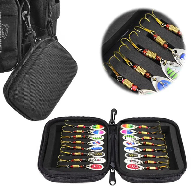 Metal Spoon Fishing Lures, Spinner Bait, Sequins Lure