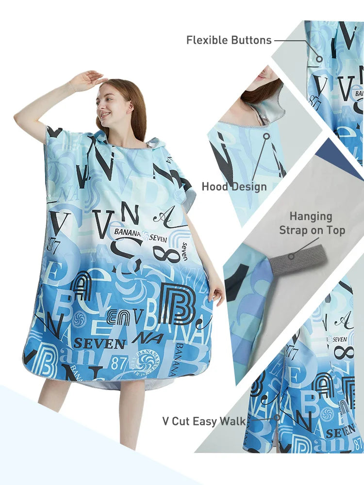 Surf Poncho Towel & Beach Robe