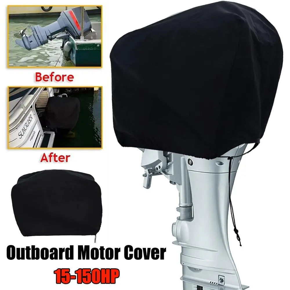 15-150HP Full Outboard Engine Cover 210D Oxford Cloth