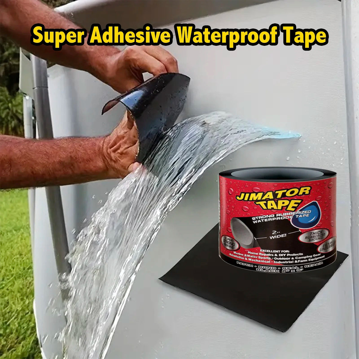 Waterproof Tape: Stop Leaks, Seal Repairs & Insulate