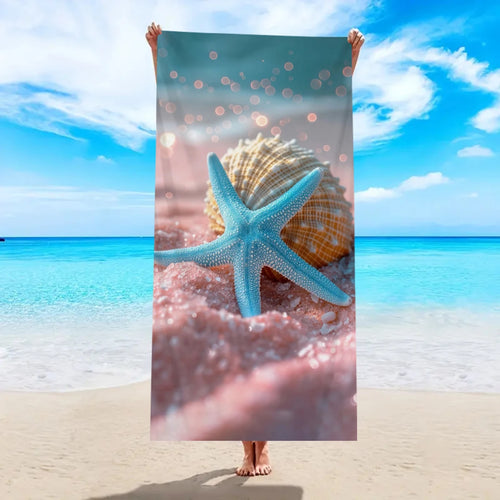 Ocean element beach towel