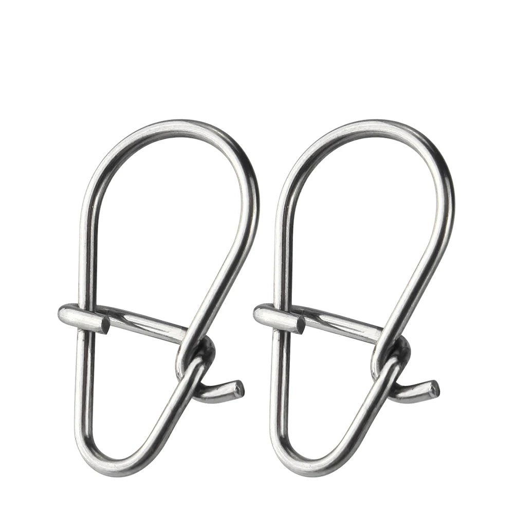 100X Fishing Hook Snap Pin 304 Stainless Steel