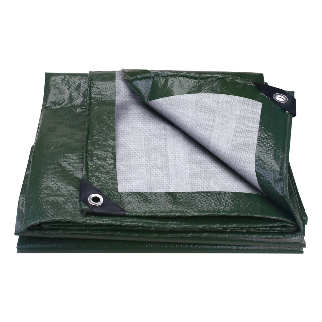  Waterproof Tarp Thick Tarpaulin Ideal for Canopy Tents Boats RV