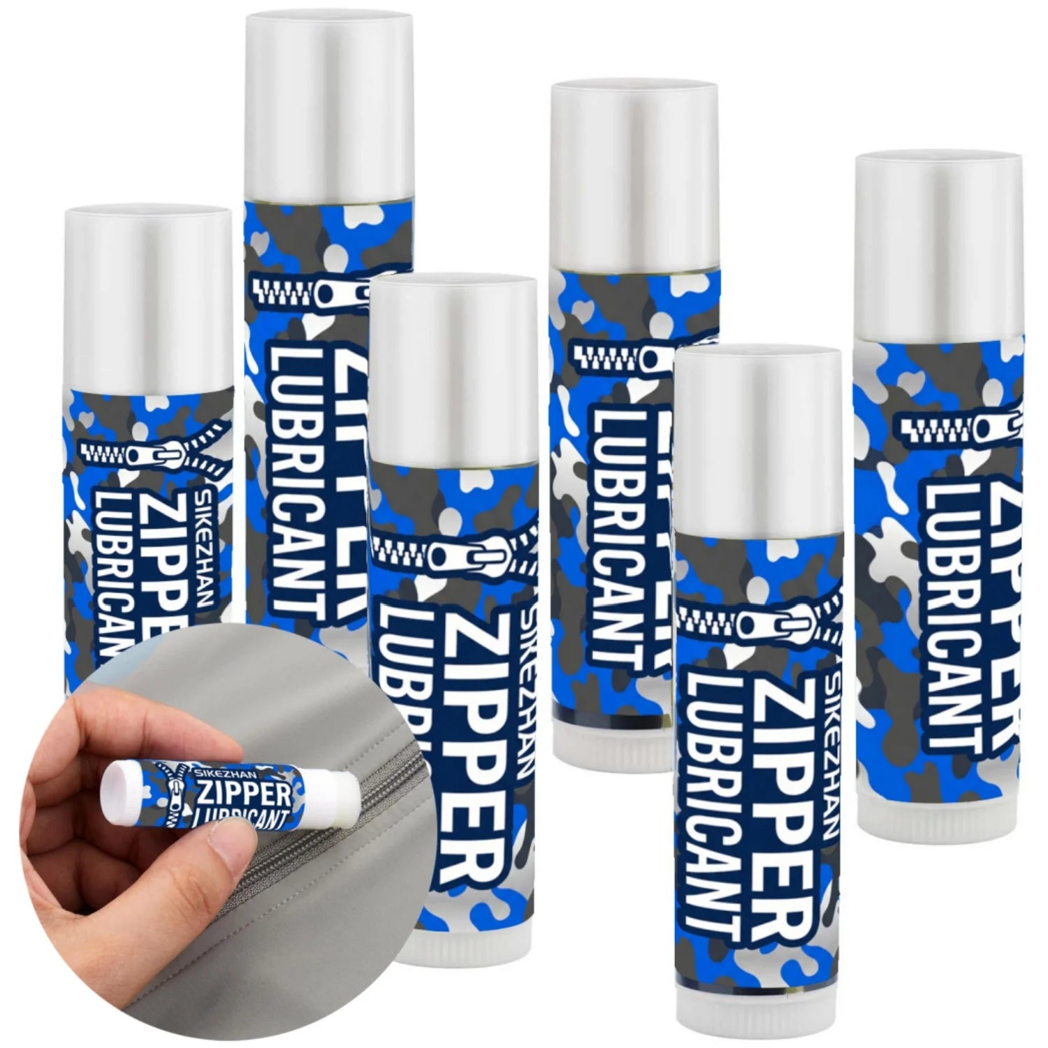 Universal Zipper Lubricant Wax Stick